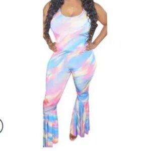 Tie-dye Jumpsuit